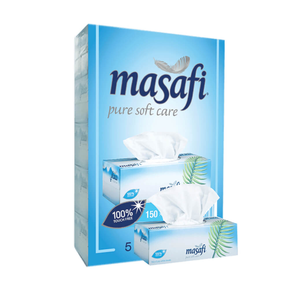 Masafi Facial Tissue 2Ply 5x150s