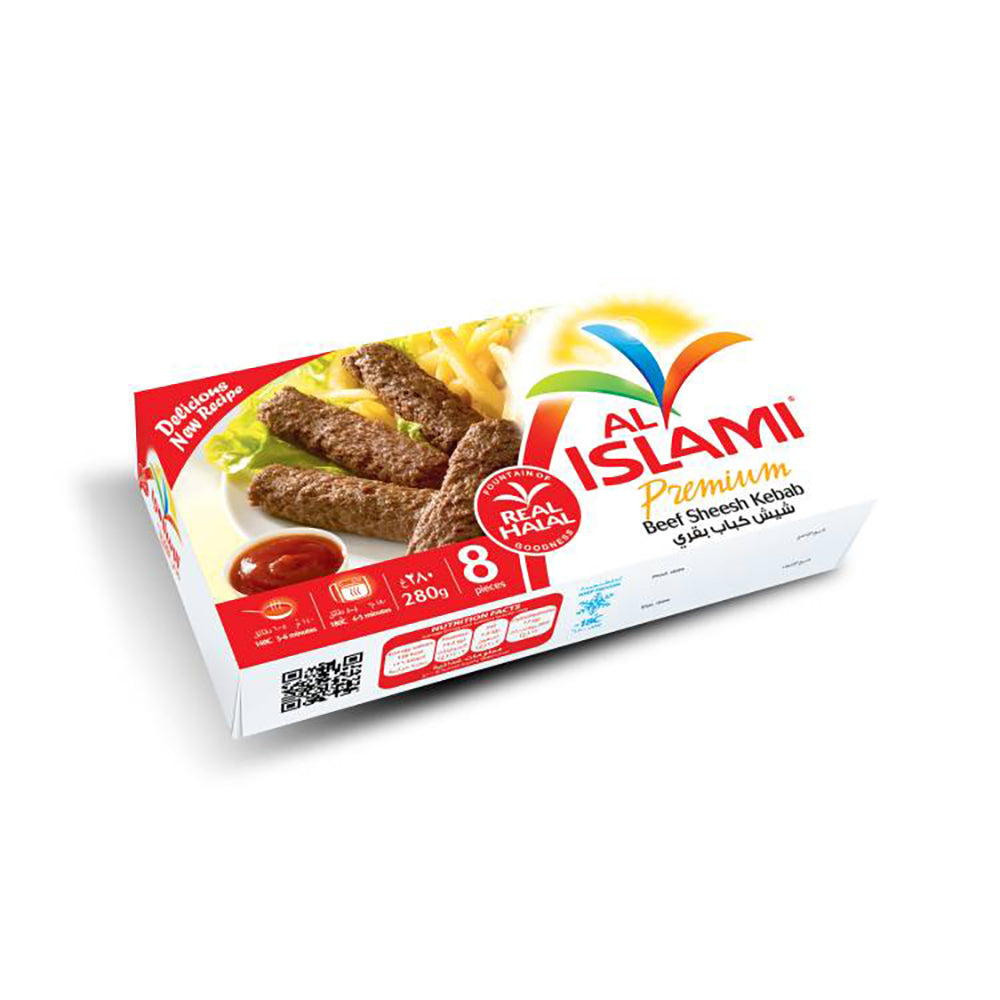 Al Islami Sheesh Kebab Beef 280G