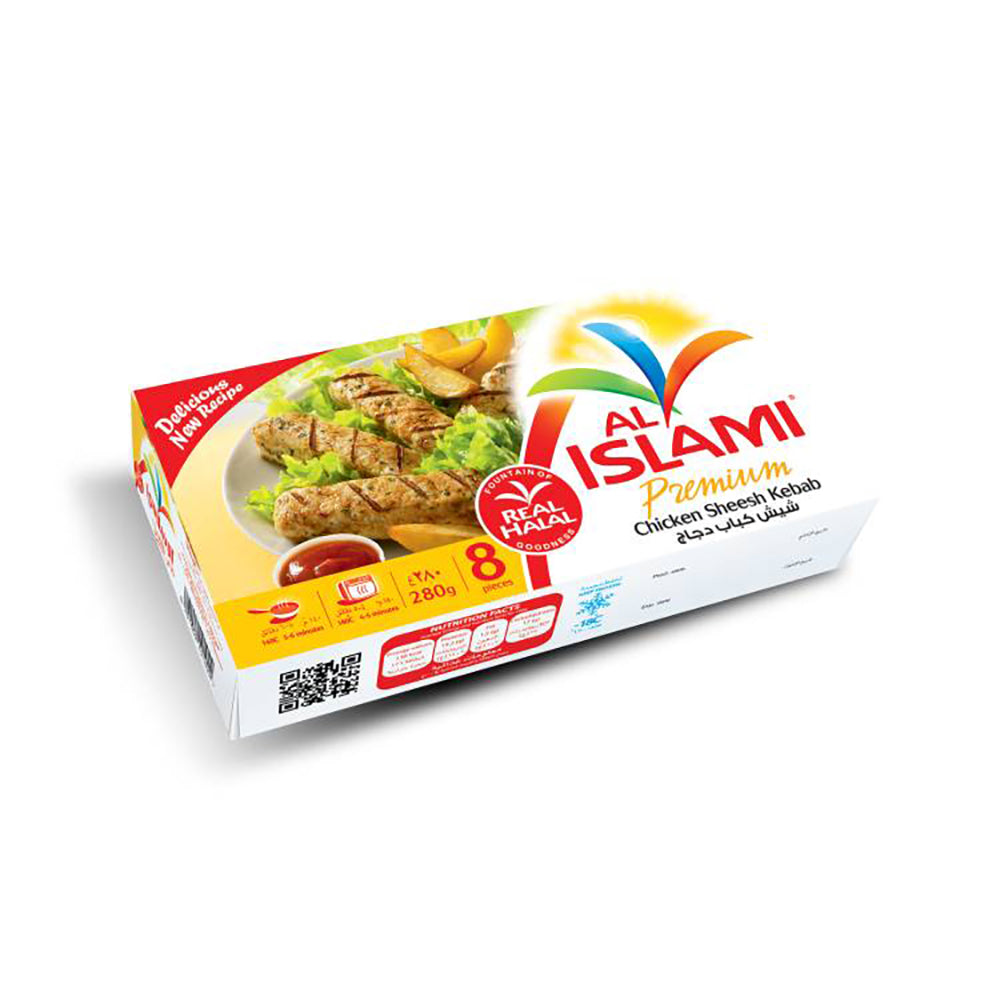 Al Islami Sheesh Kebab Chicken 280G