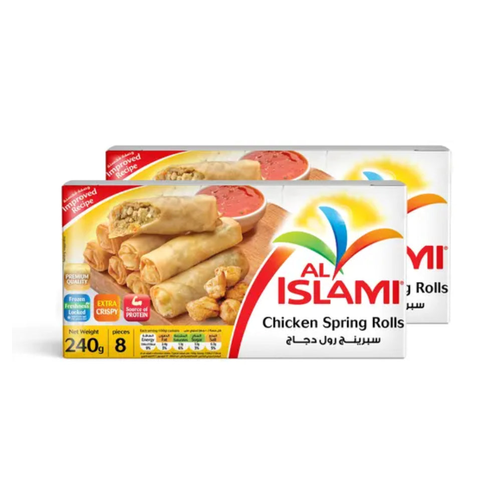 Al Islami Chicken Spring Rolls 2x240Gm