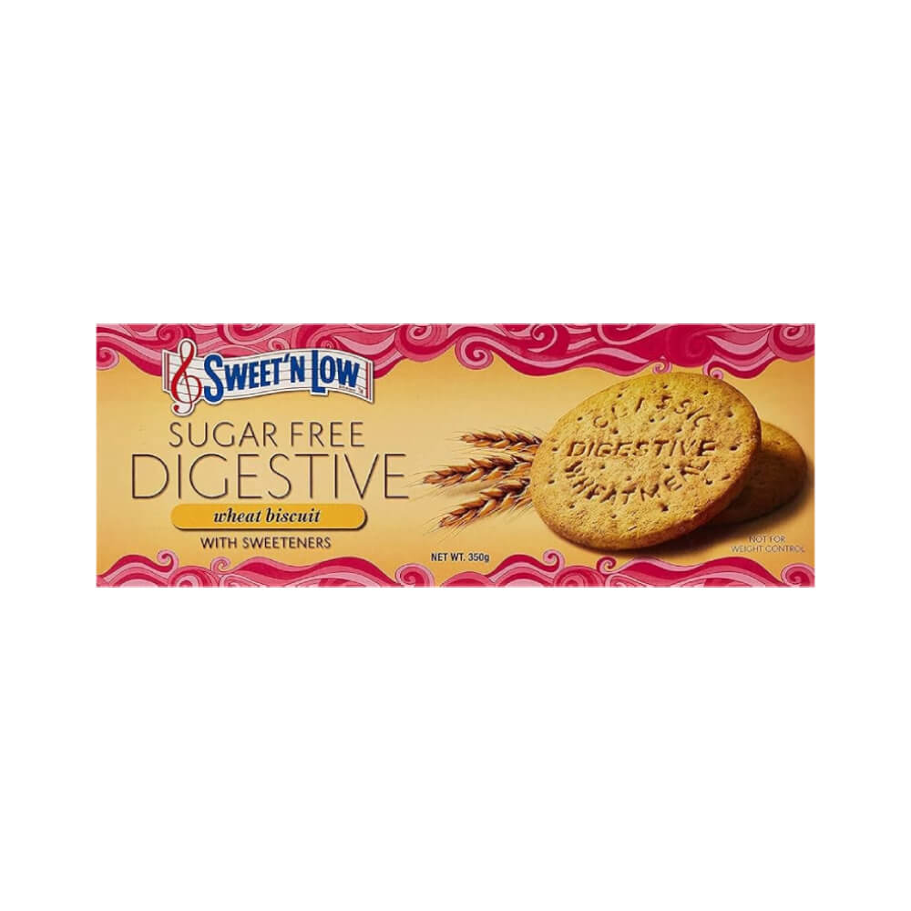 Sweet 'N Low Sugar Free Digestive Wheat Biscuit With Sweeteners 350gm