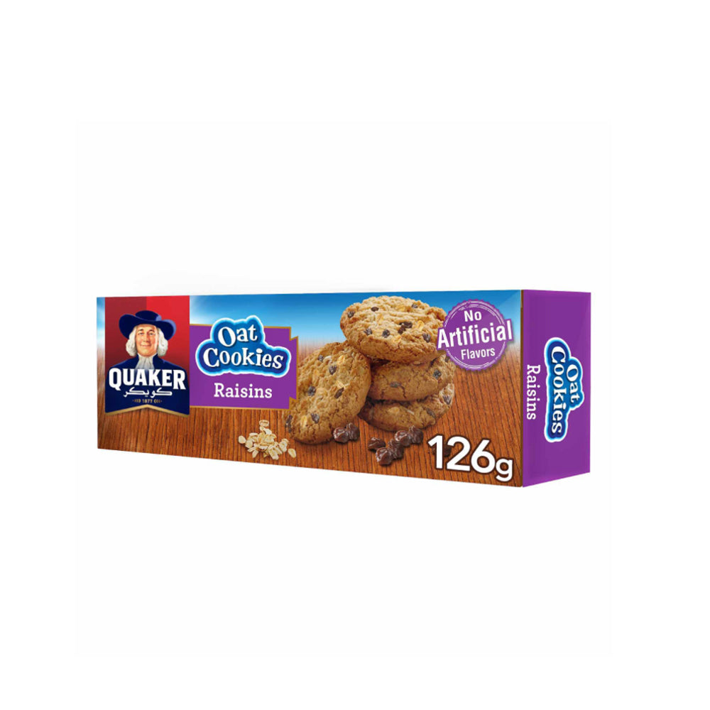 Quaker Oats Cookies Raisin 126G
