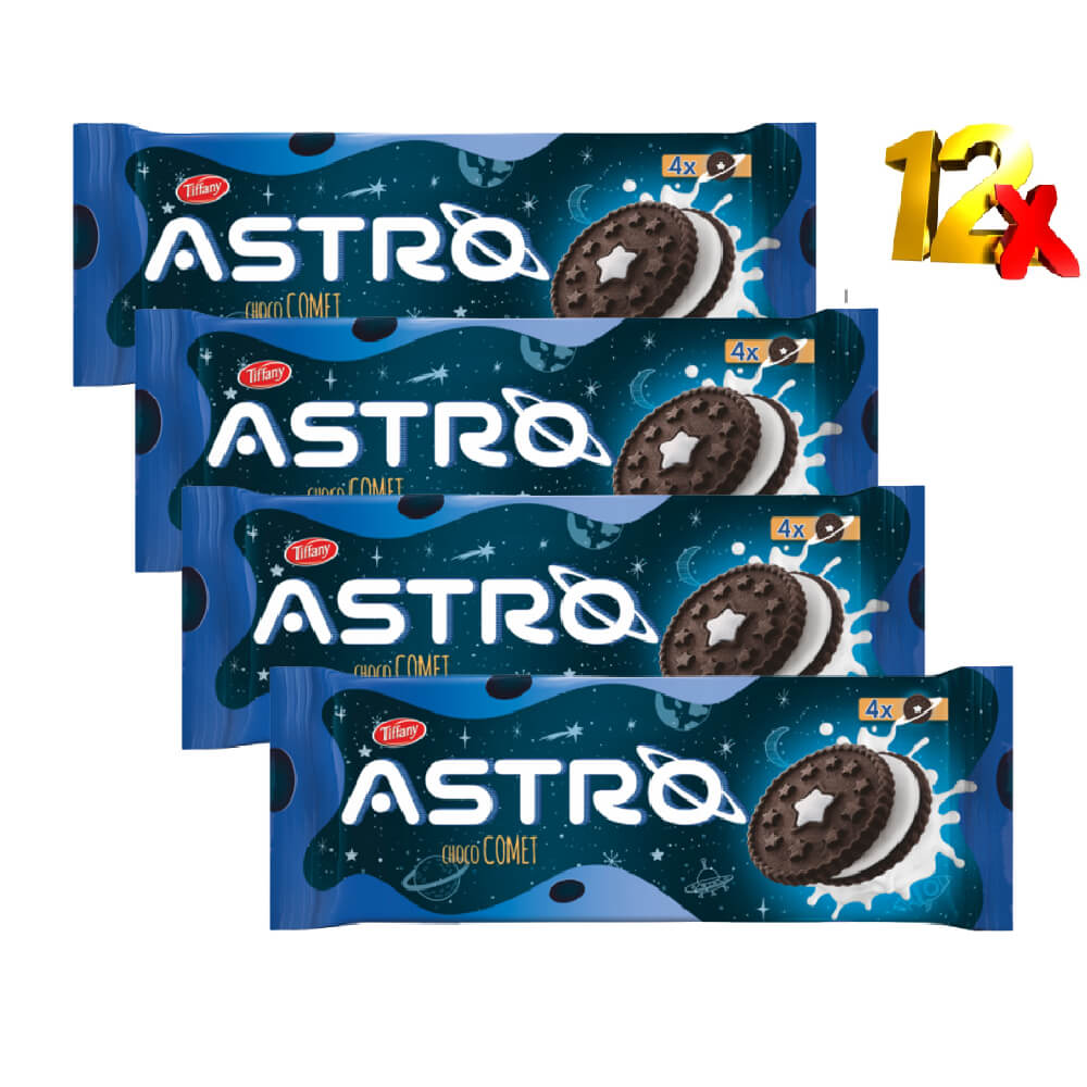 Tiffany Astro Cookies with cream 12x36gm