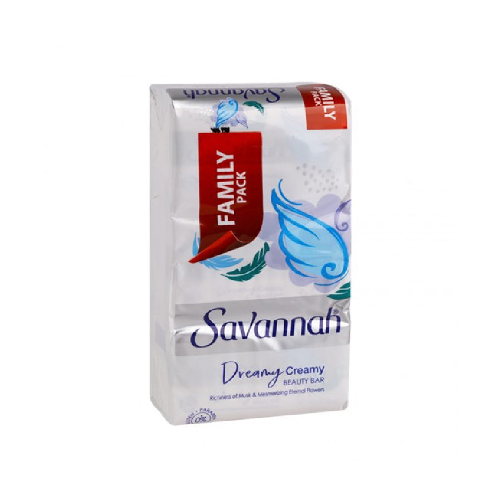 Savannah Dreamy Creamy Bar Soap 6 x 70gm