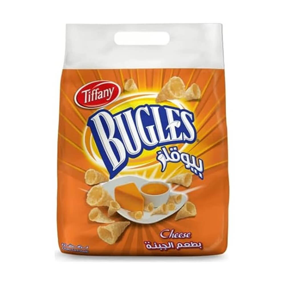 Tiffany Bugles Cheese Chips 22x13gm