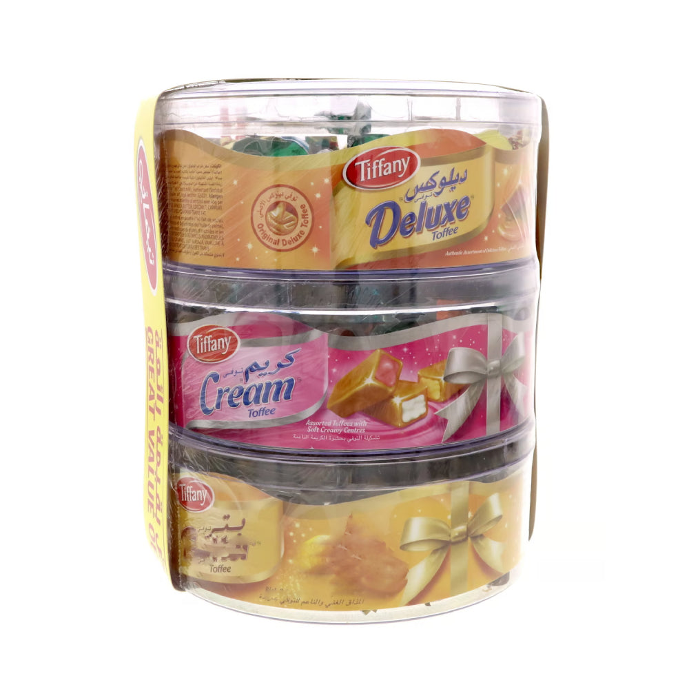 Tiffany Deluxe + Cream Toffee 3x250gm