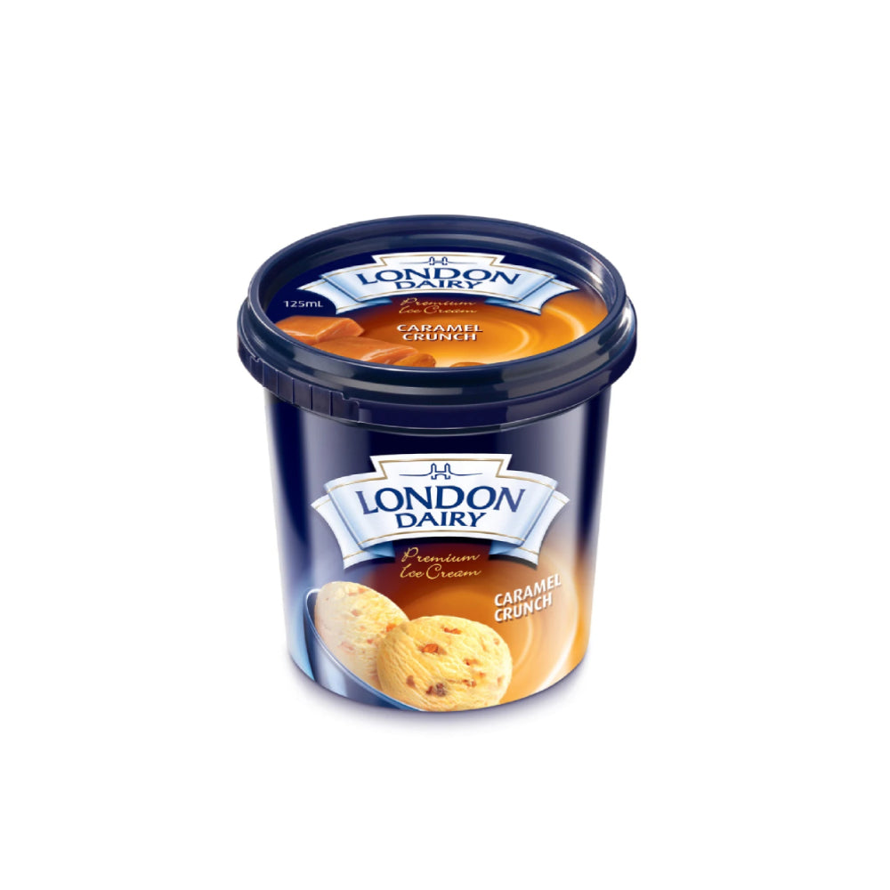 London Dairy Cup 125ml Caramel Crunch