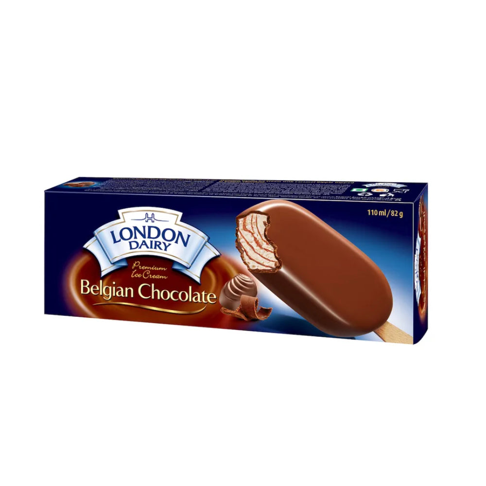 London Dairy Ice Cream Stick Belgian Chocolate 100ml
