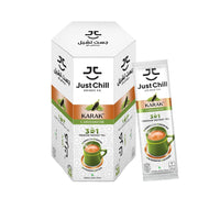 Just Chill Premium 3 in 1 Cardamom Karak Chai Instant Tea 10x26g