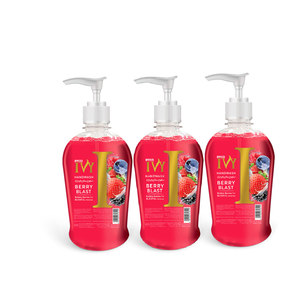 Ivy Hand Wash Berry Blast PET 3x475ml S.Offer