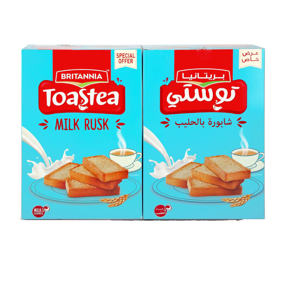 Britannia Milk Rusk Promo 2x310gm