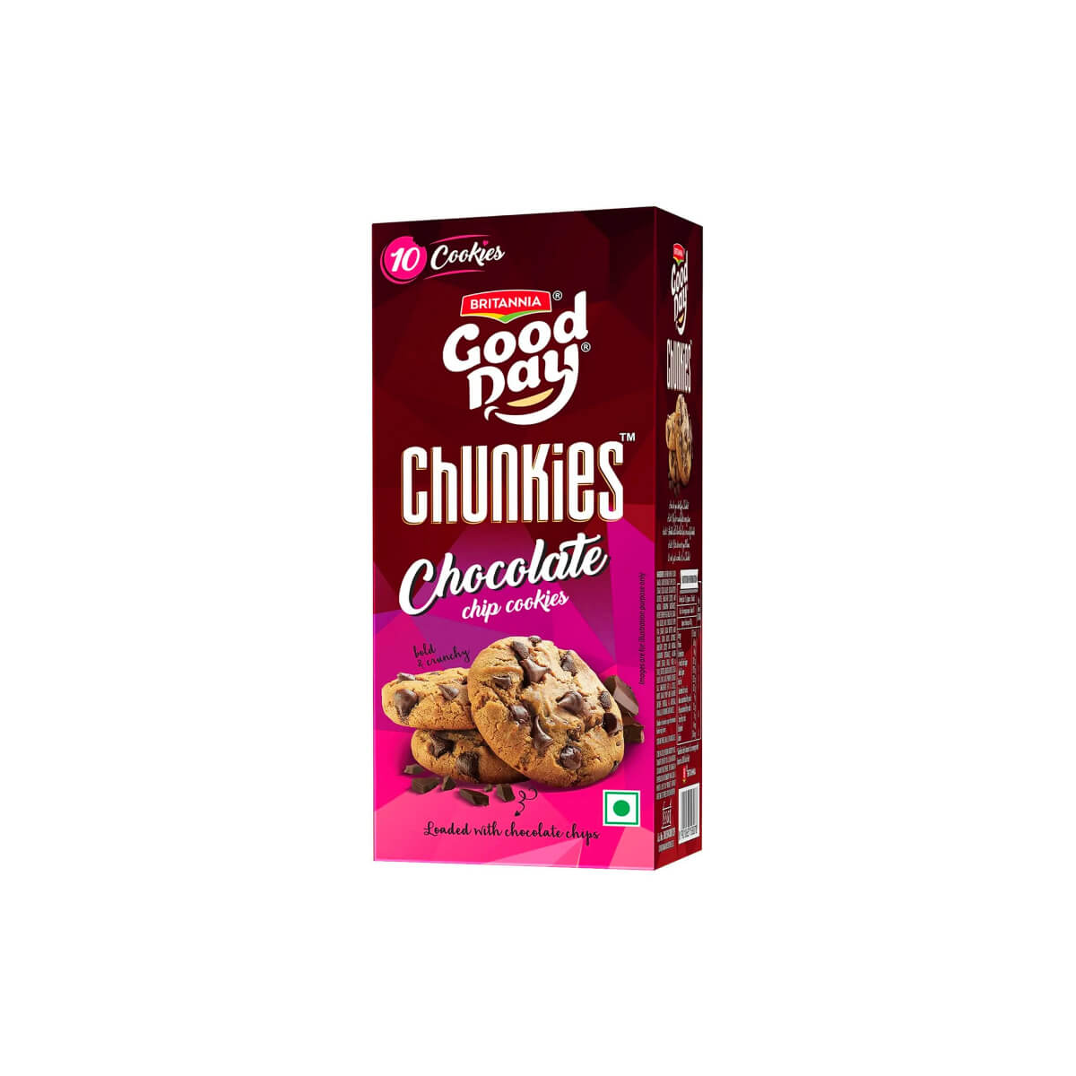 Britannia Good Day Chunkies Chocochips Cookies 82g