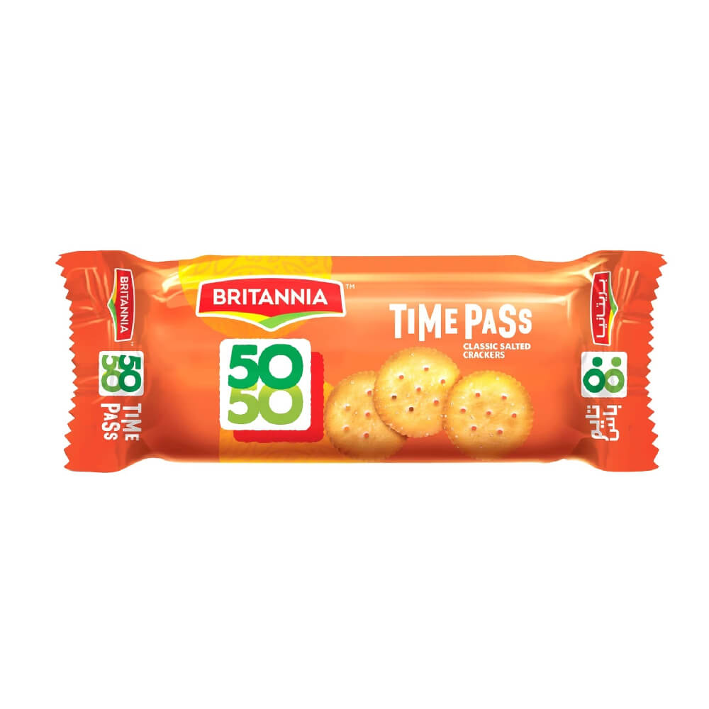Britannia Time Pass Classic Salted Biscuits 40gm