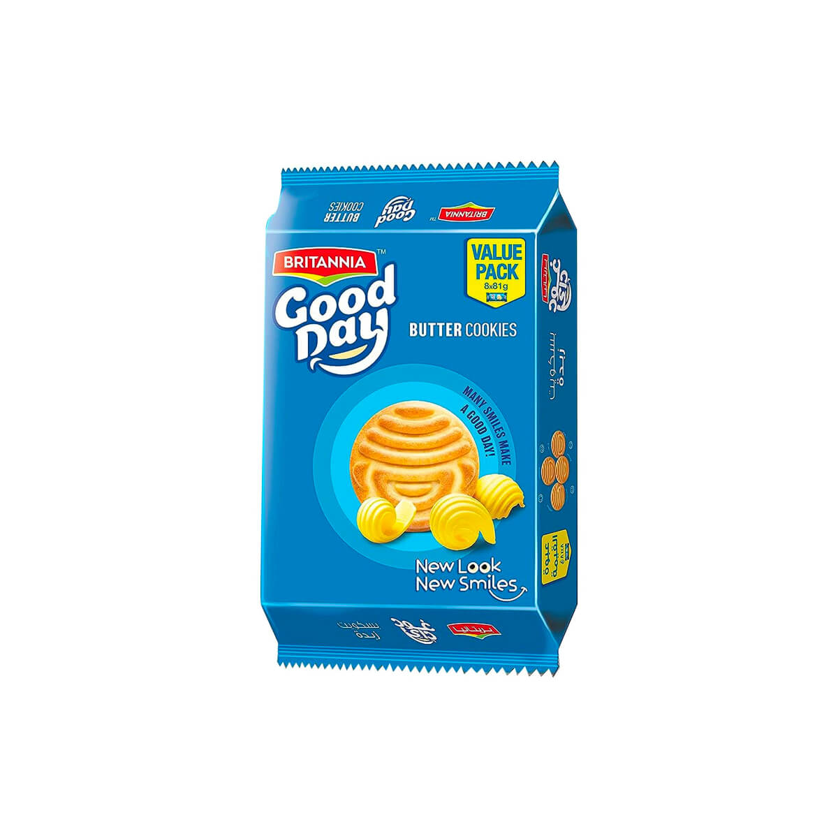 Britannia Good Day Butter Cookies 8x72g