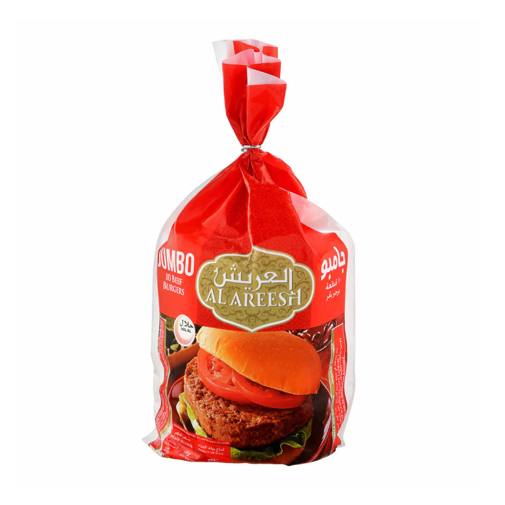 Al Areesh Beef Burger Jumbo 1kg