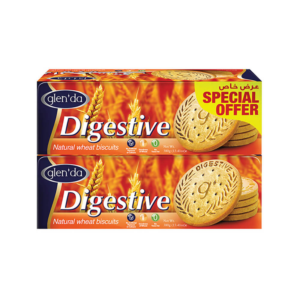 Glenda Digestive Biscuit 380Gx2's