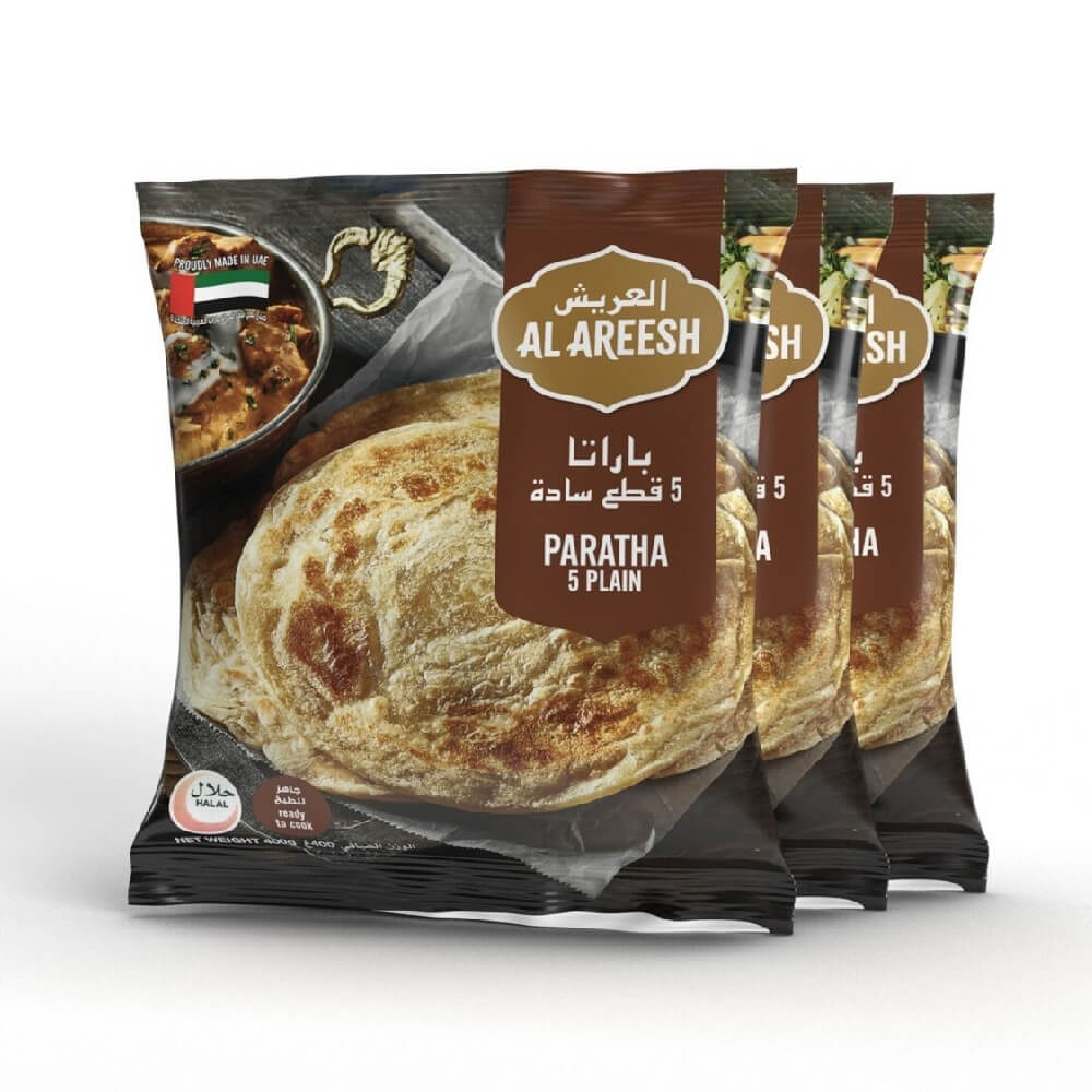 Al Areesh Plain Paratha 3x400gm