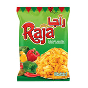 Raja Vegetable Potato Crunchies Chips 140g