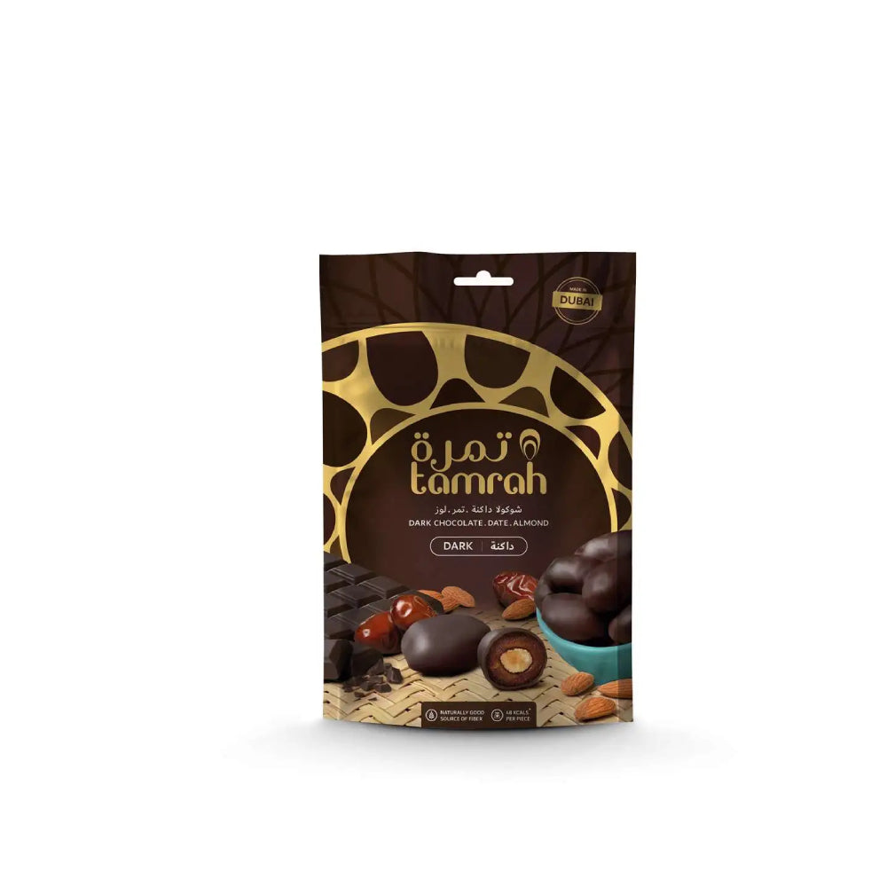 Tamrah Chocolate Dark Zipper Bag 100gm
