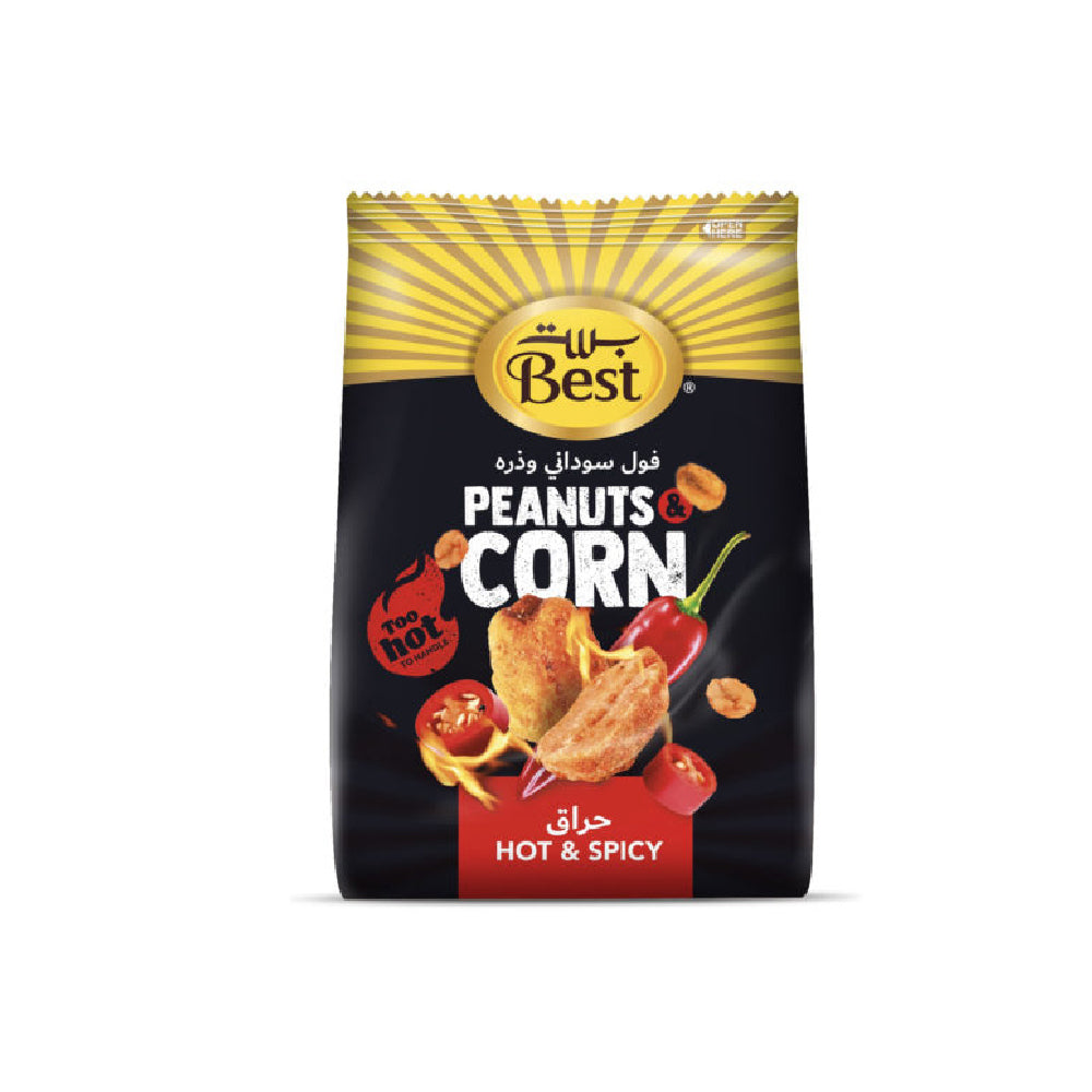 Best Mix Peanut&Corn Hot Spicy 150gm