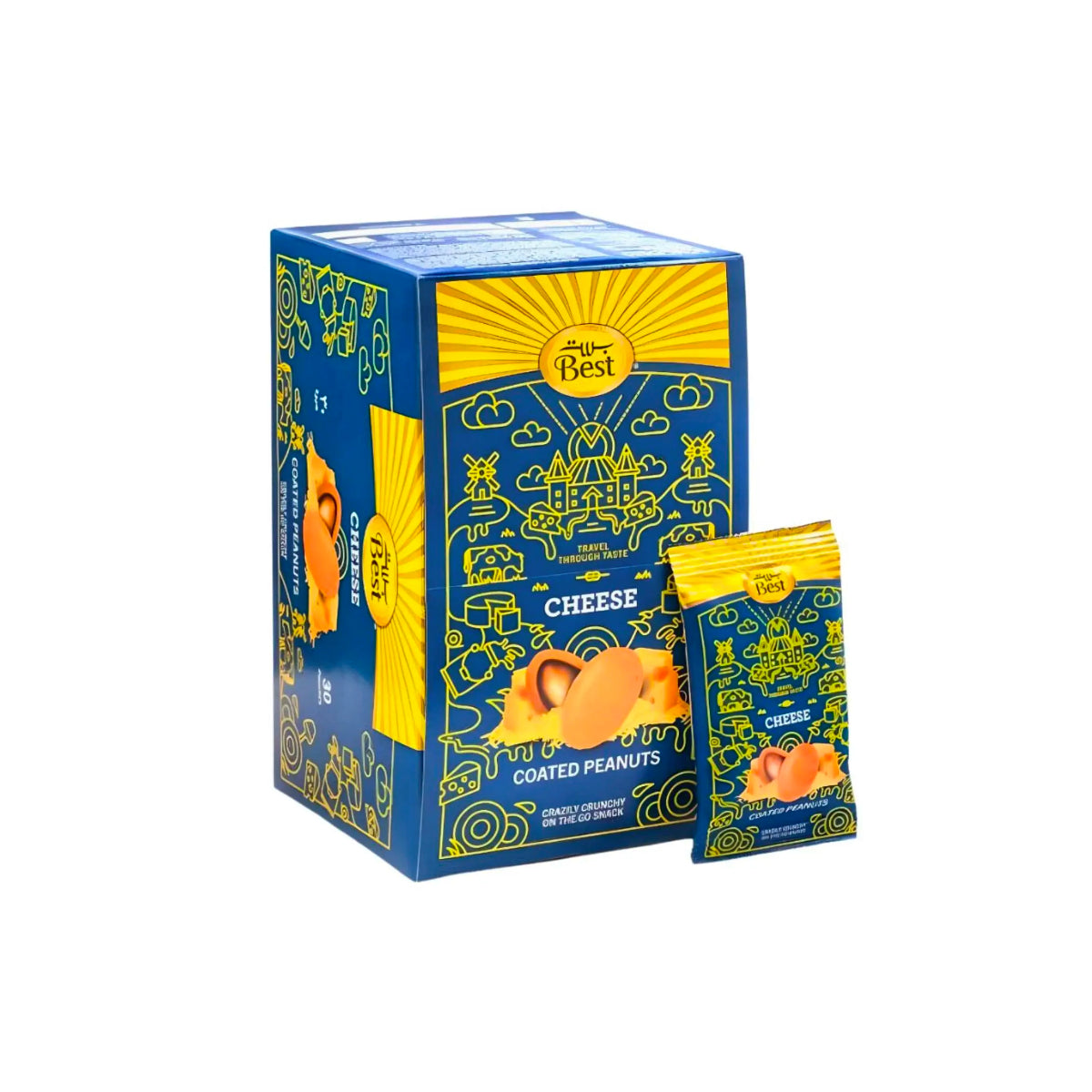 Best Cheese Butter Coated Peanut 30x13g