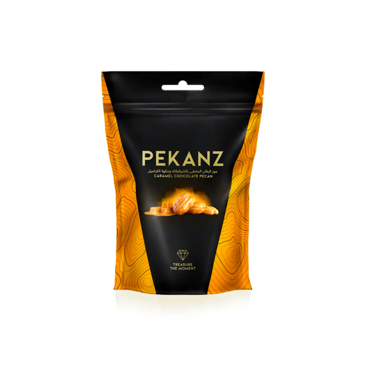 Pekanz Caramel Chocolate Coated Pecan 200g