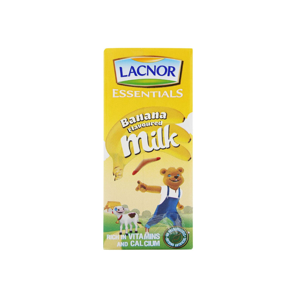 Lacnor Banana Milk 180ml