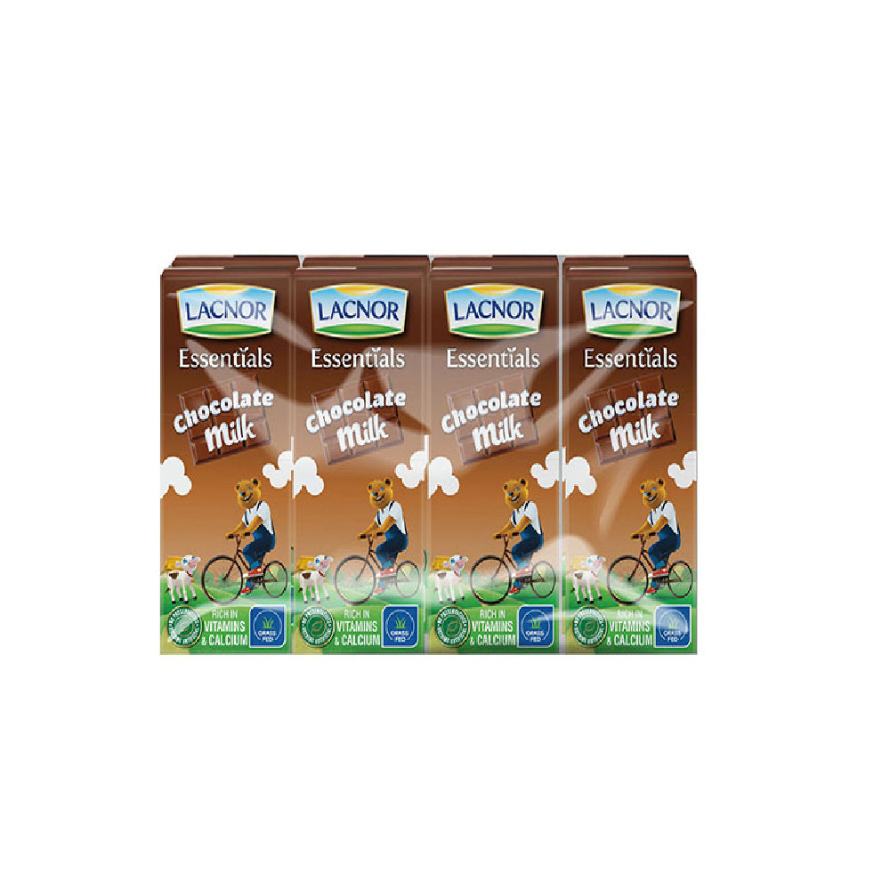 Lacnor Chocolate Milk 8x180ml