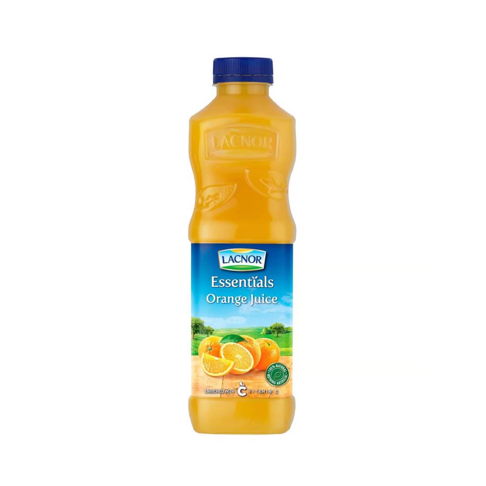 Lacnor Essentials 100% Orange Juice 1L