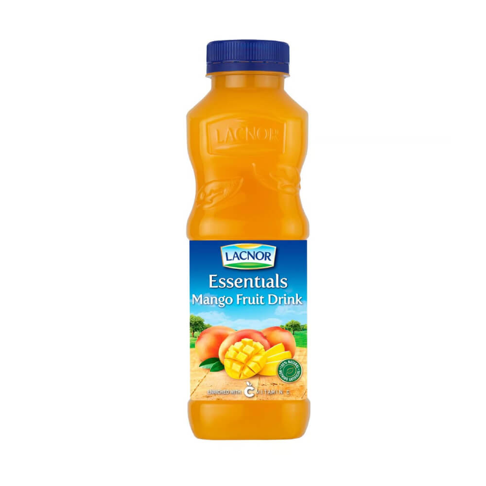 Lacnor Essentials 100% Mango Fruit Blend Juice 500ml