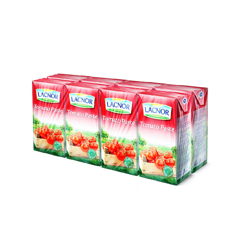 Lacnor Tomato Paste 8x135gm
