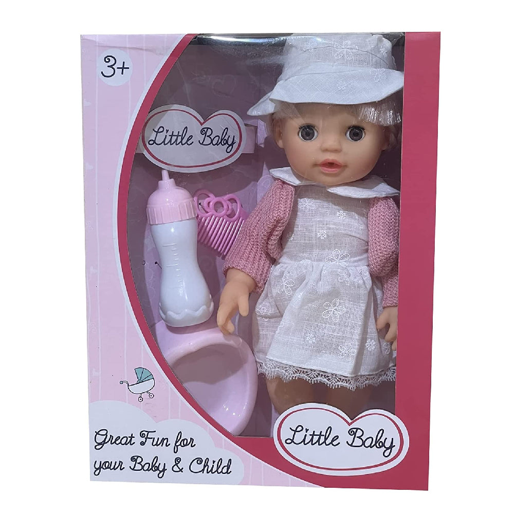 14" Doll Set, W/Ic, W/3*Ag13, W.Box