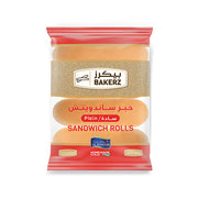 Bakerz Sandwich Rolls Plain 200G
