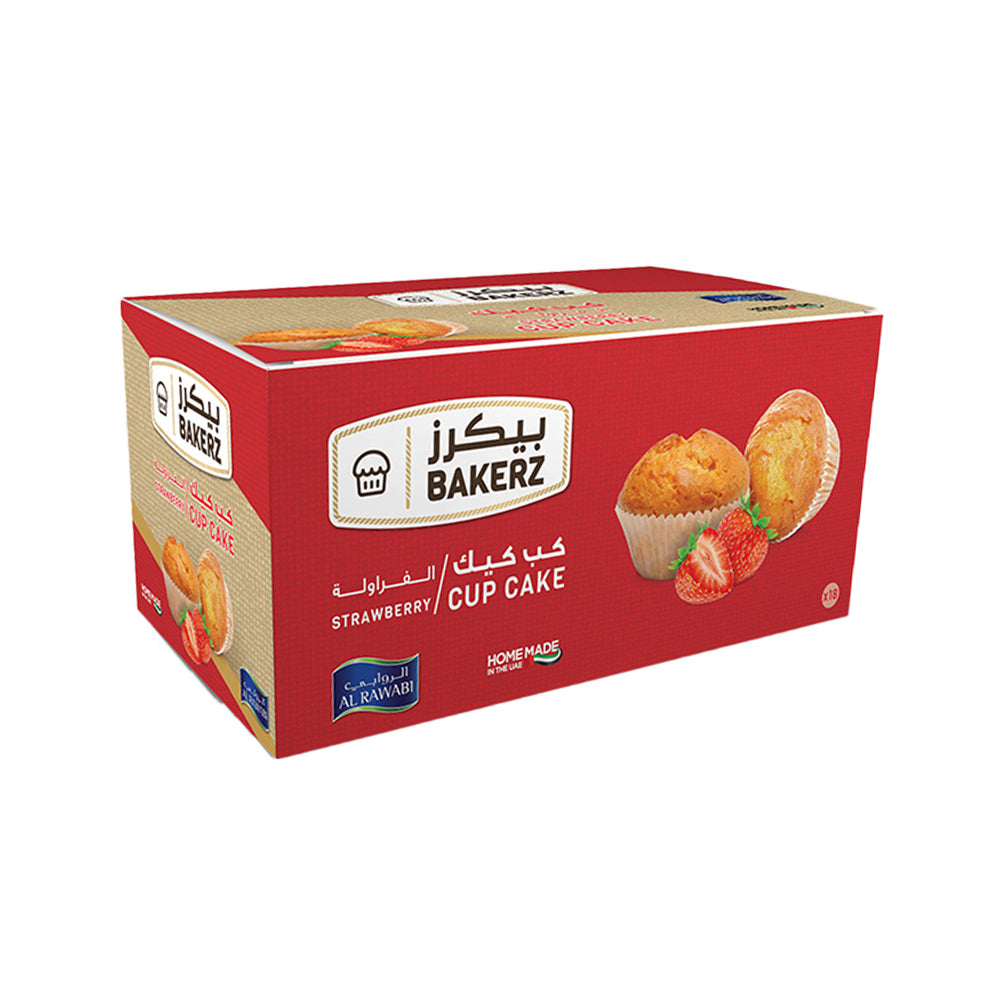 Bakerz Cupcake Strawberry 30Gx18