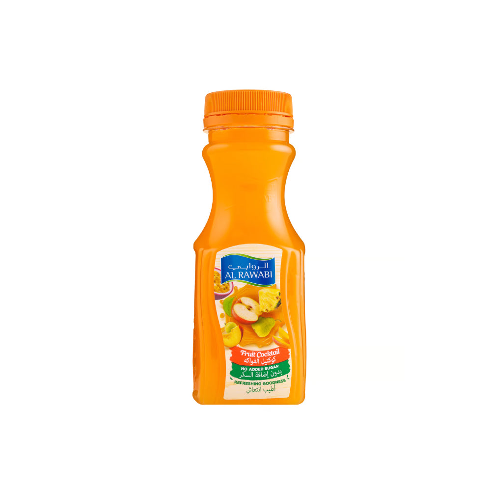 Al Rawabi Fruit Cocktail Juice No Added Sugar 200ml