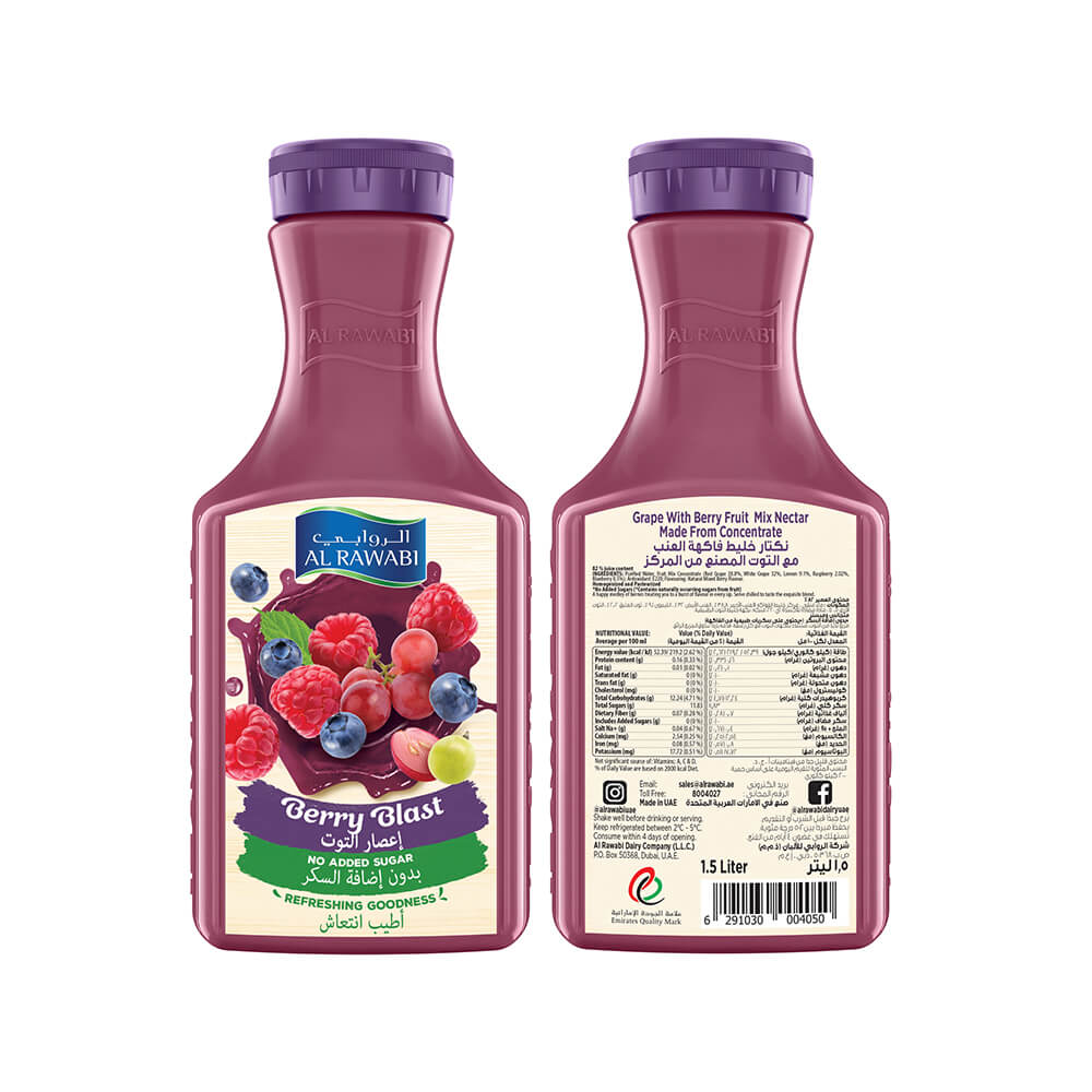 Al Rawabi Berry Blast Juice 1.5L