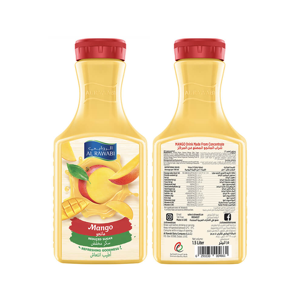 Al Rawabi Mango Juice 1.5L