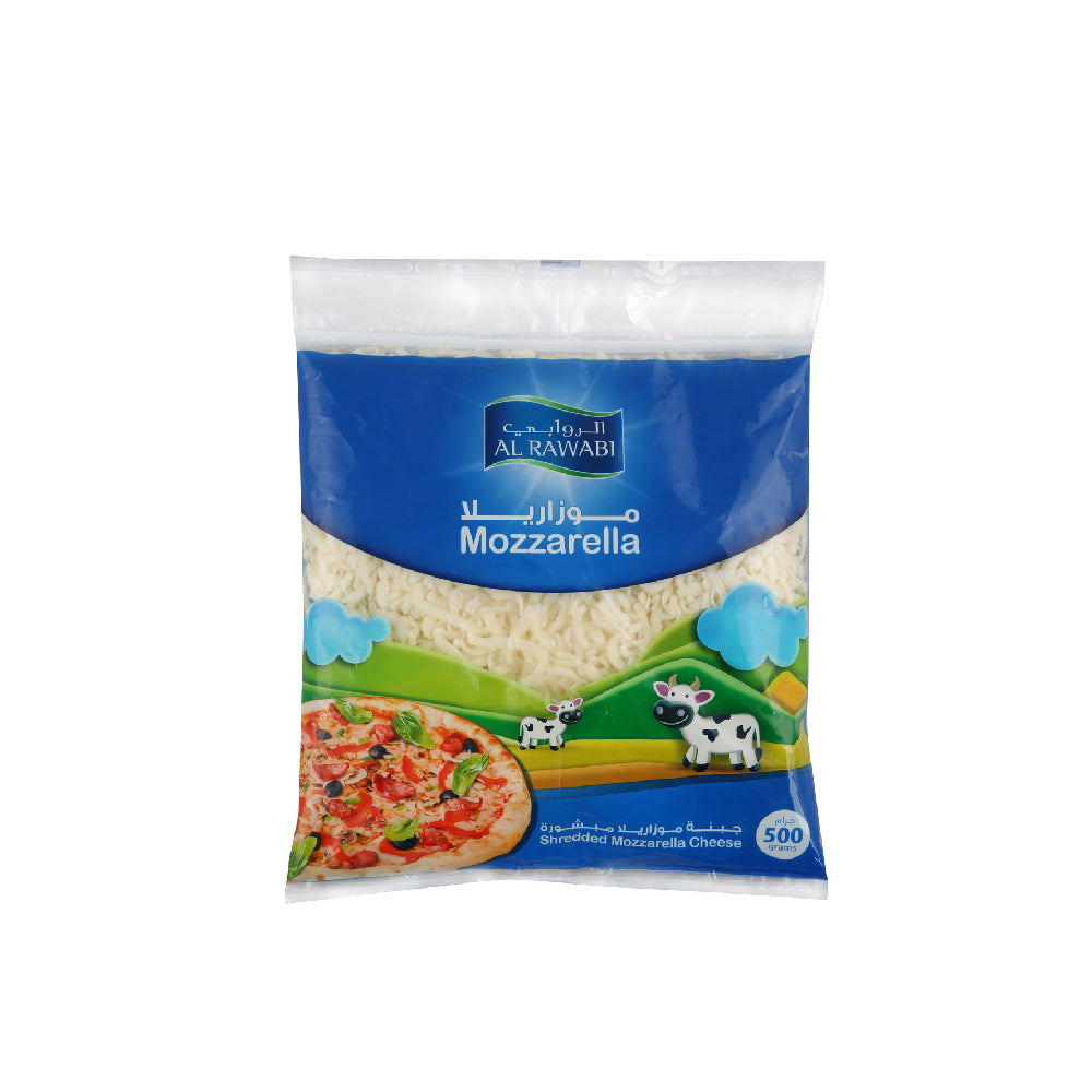 Al Rawabi Shredded Mozzarella Cheese 500G