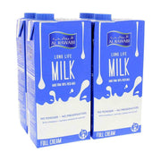 Al Rawabi UHT Milk Full Fat 4x1L