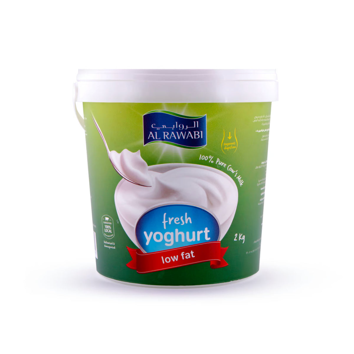 Al Rawabi Low Fat Yoghurt 2kg