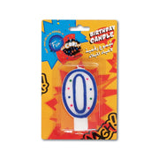Fun Numeral 0 Birthday Candle 15x9.5x1.8cm