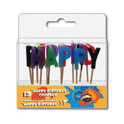 Fun Happy Birthday Candle 8x10x2.2cm