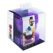 Fun Coloured Dessert Cup Plum