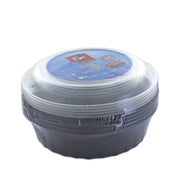 Fun Multipurpose Black Round Container 48oz+Lid 5s