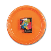 Fun Plastic Plate 22cm Citrus
