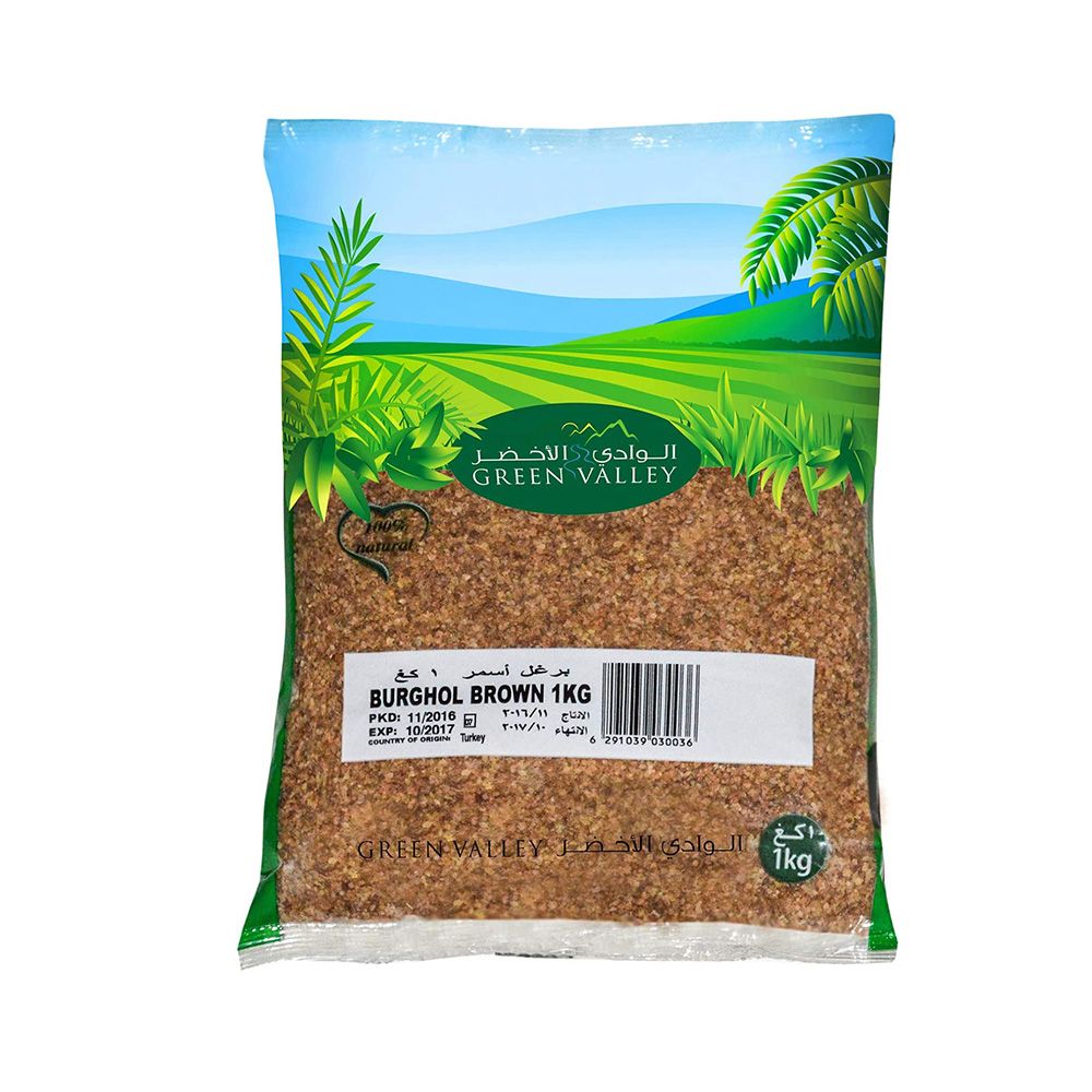 Green Valley Burghol Brown 1kg