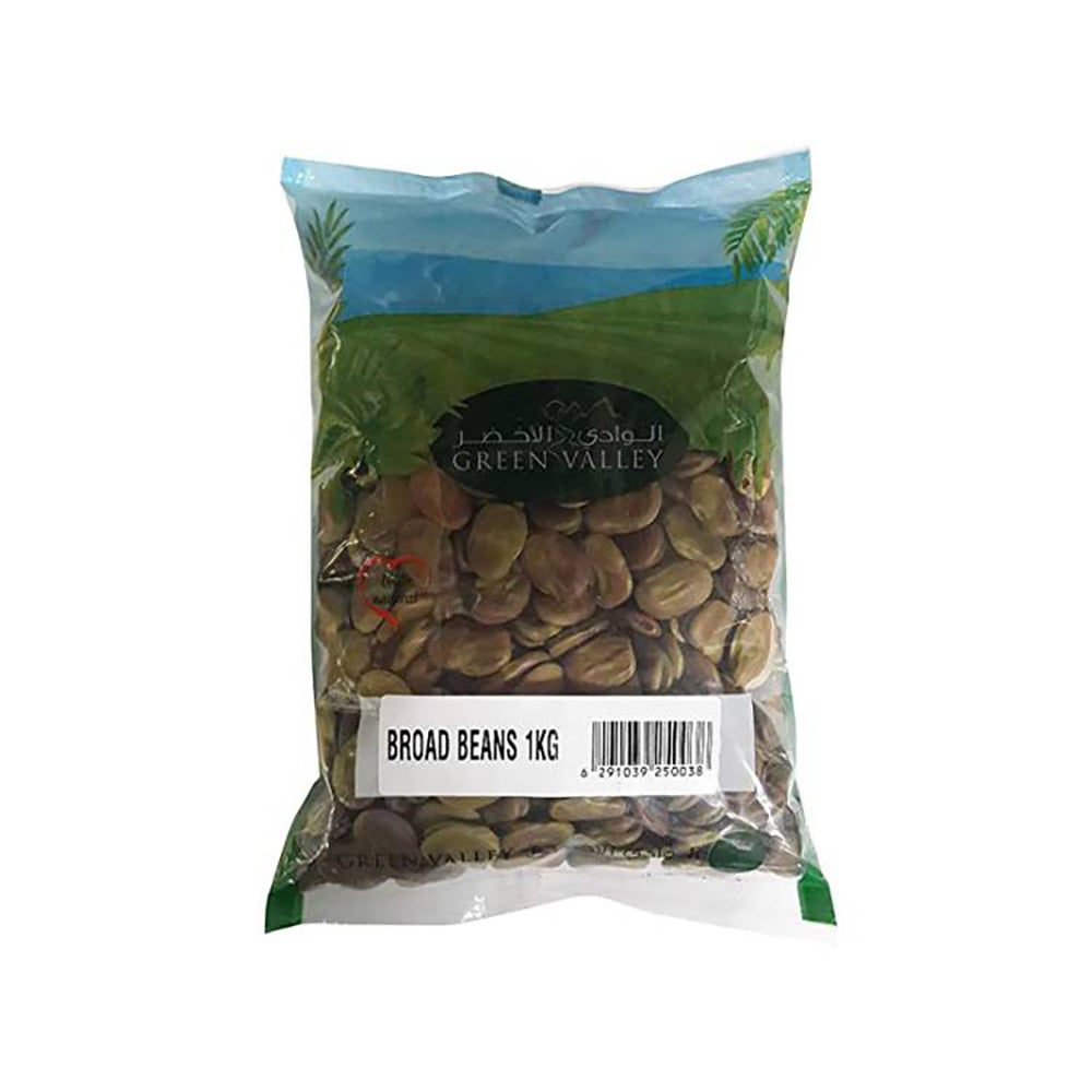 Green Valley Broad Beans (Foul Bajeela) 1kg