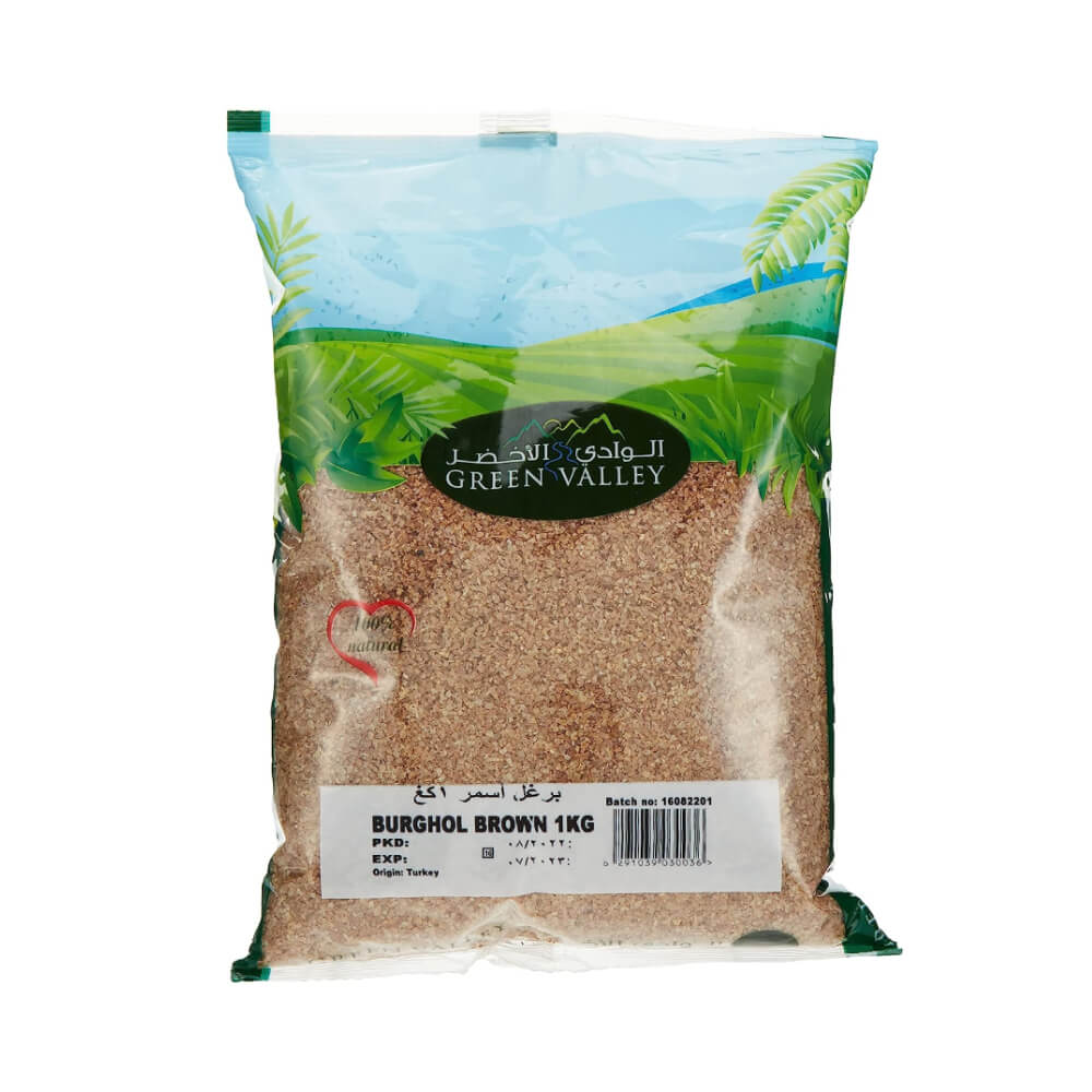 Green Valley Burghol Brown Hard 1kg