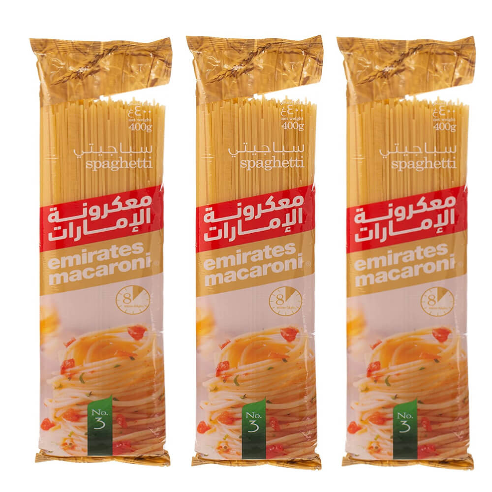 Emirates Spaghetti 3x400Gm @Special Price