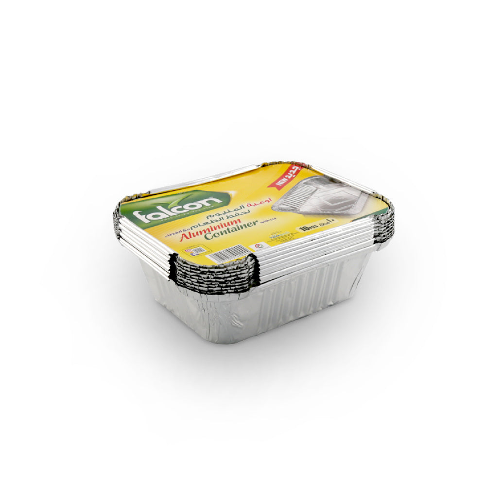 Falcon Retail Alum Con Rect 8342 With Lid